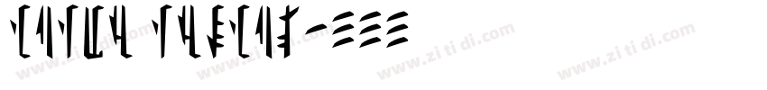 Mando normal字体转换